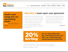 Tablet Screenshot of glasvezeleindhoven.nl